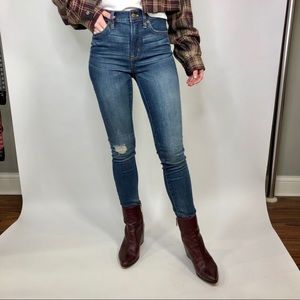 J Crew high waisted jeans